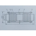 Joint de dilatation horizontal PTFE avec grande tige de liaison